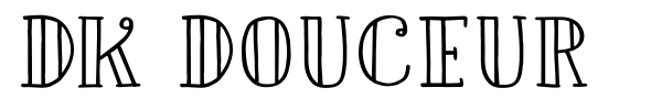 DK Douceur font preview